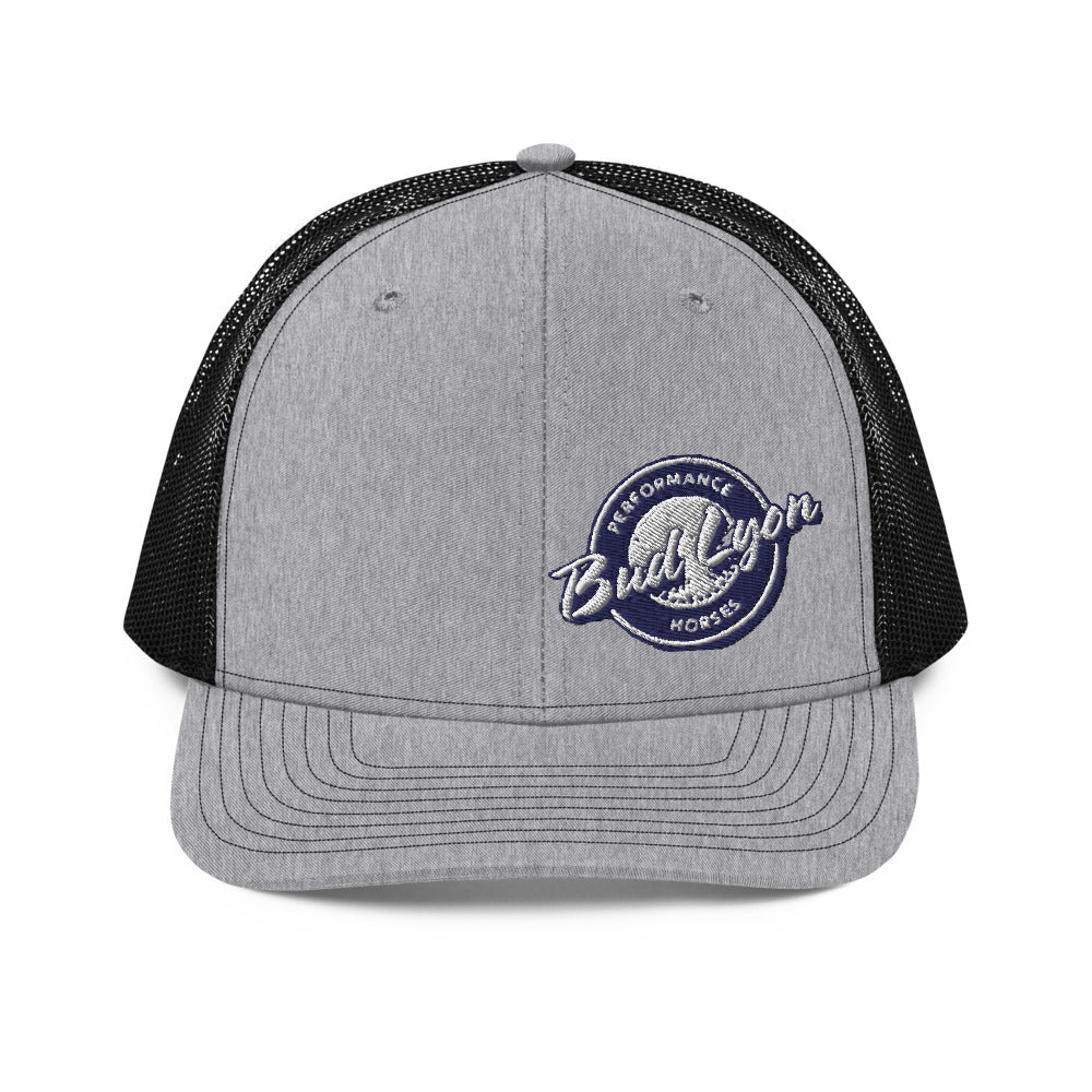 Bud Lyon Performance Horses Embroidered Trucker Cap