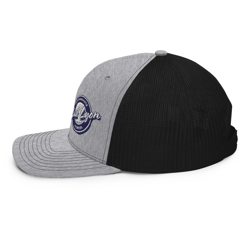 Bud Lyon Performance Horses Embroidered Trucker Cap