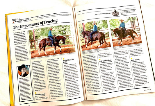 "The Importance of Fencing" in Horse&Rider Magazine