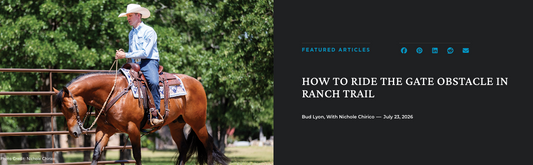 How to Ride the Gate Obstacle in Ranch Trail